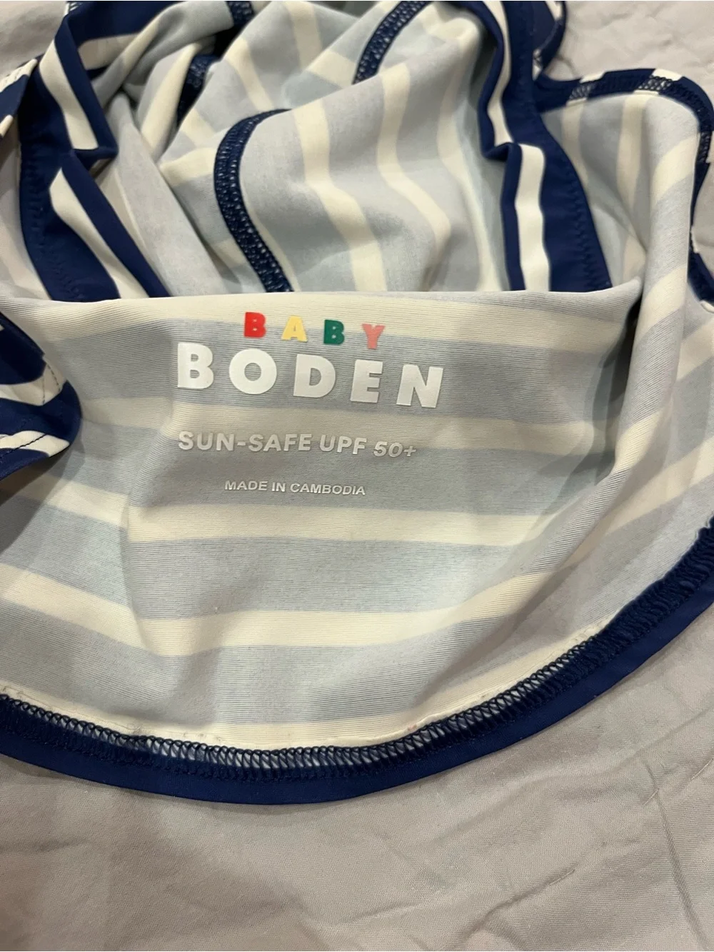 Mini Boden baby sun hat